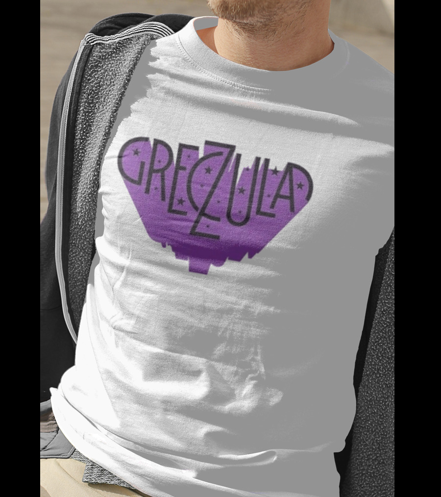 Greczula Starry Purple Tour 2026 Font T-Shirt