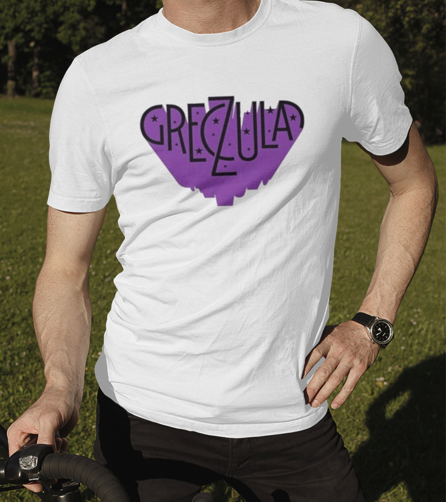 Greczula Starry Purple Tour 2026 Font T-Shirt