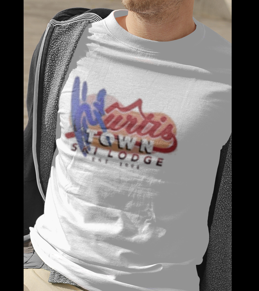 Kurtis Conner Ski Lodge Est 1994 Retro Winter Lodge T-Shirt
