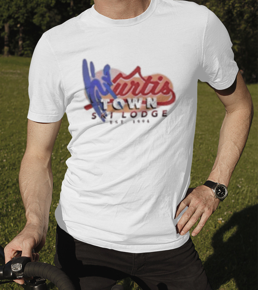 Kurtis Conner Ski Lodge Est 1994 Retro Winter Lodge T-Shirt