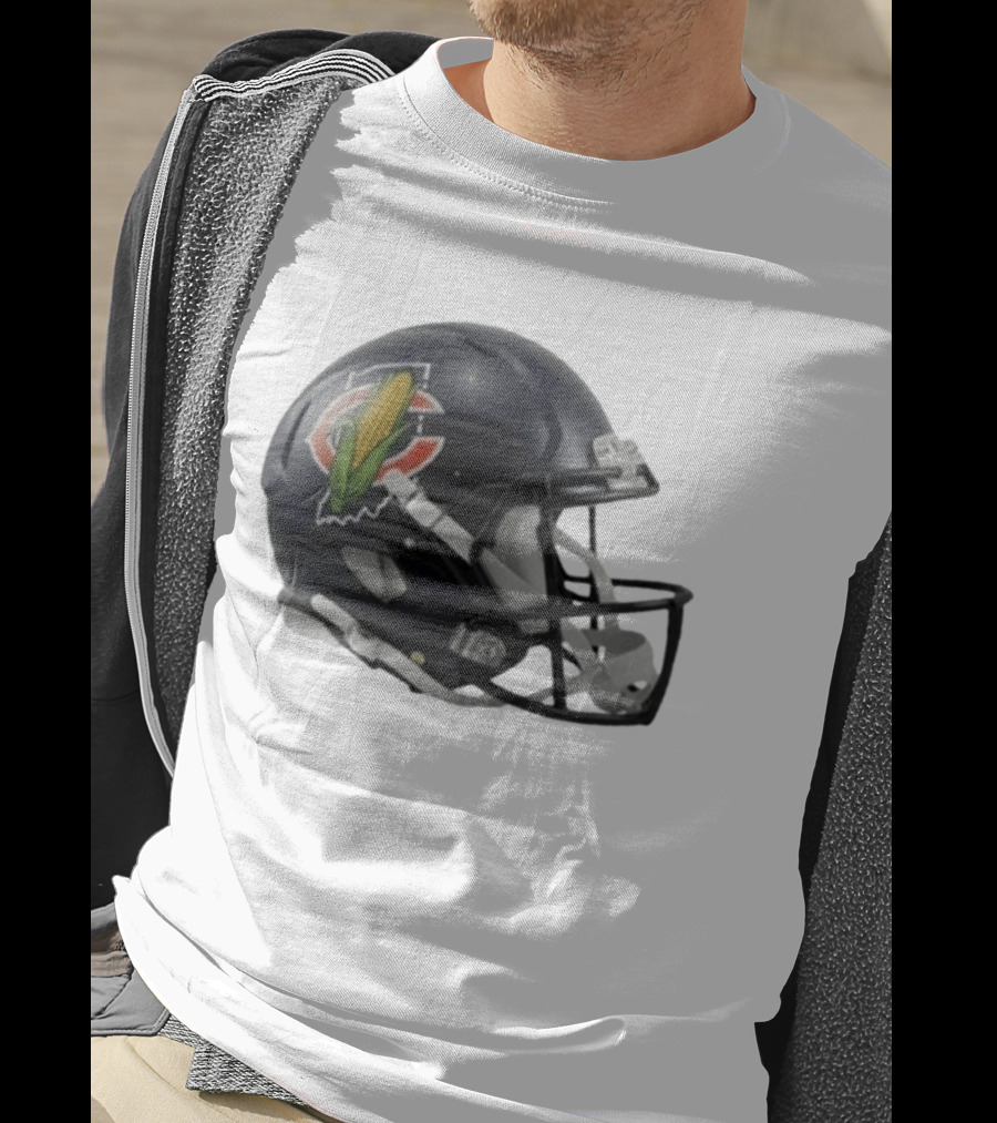 Chicago Bears Indiana Corn Helmet 2026 Edition T-Shirt