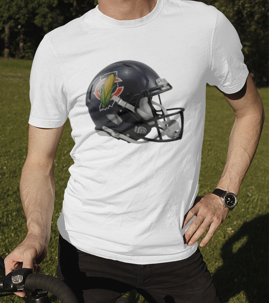 Chicago Bears Indiana Corn Helmet 2026 Edition T-Shirt