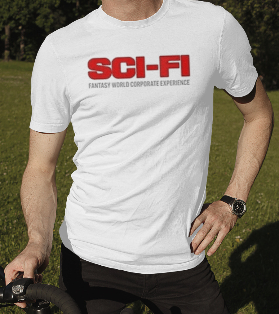 Sci Fi Fantasy World Corporate Experience T-Shirt