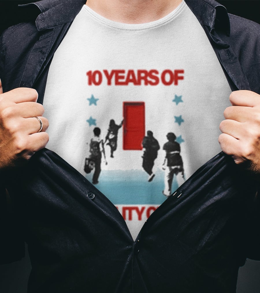 10 Years Of Reality Club Sing Dance And You Celebration T-Shirt