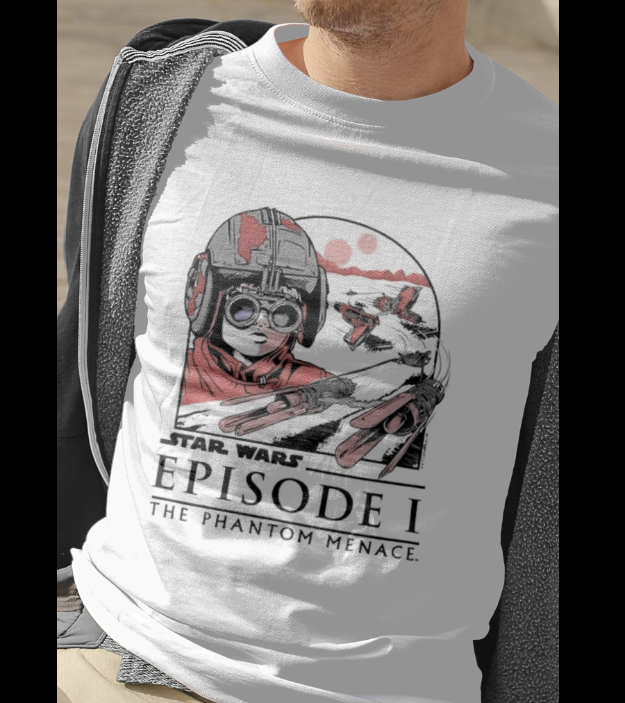 Star Wars Episode I The Phantom Menace Podrace Scene T-Shirt