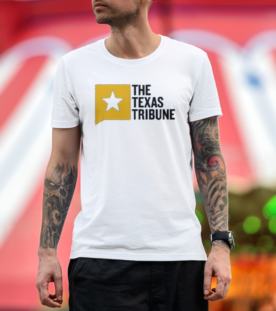 The Texas Tribune Star Athletic Heather T-Shirt