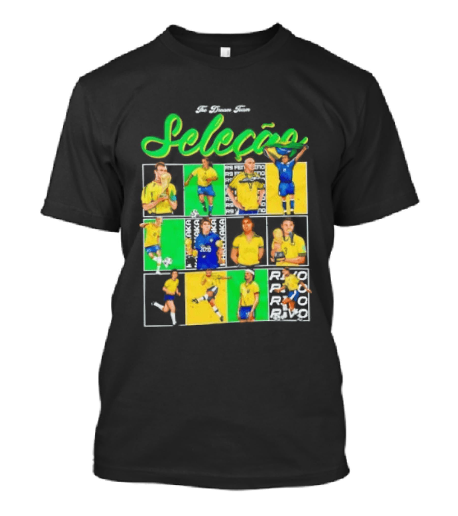 Selecao Brasil Football Legends Soccer Dream Team Series T-Shirt