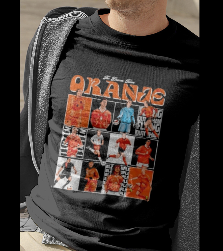 The Oranje Holland Football Legends Dream Team Series T-Shirt