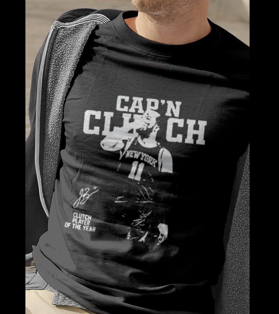 Cap'n Clutch Player Of The Year Jalen Brunson T-Shirt
