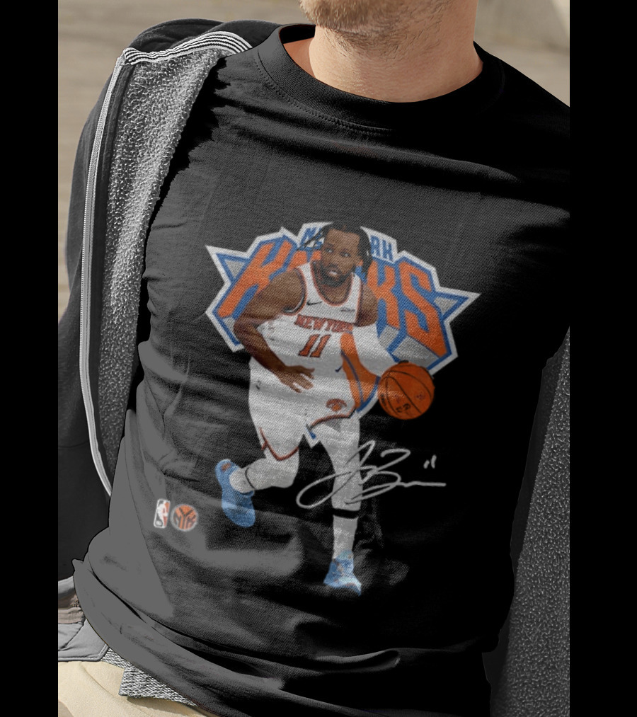 Jalen Brunson Dunk New York Knicks Basketball NBA T-Shirt