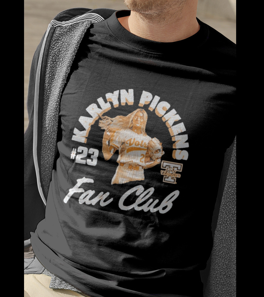 Karlyn Pickens #23 Tennessee Lady Vols Fan Club T-Shirt