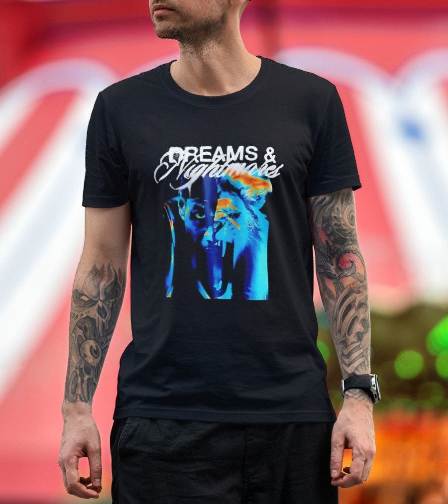 Kobe Bryant Mamba Lion Dreams Nightmares T-Shirt