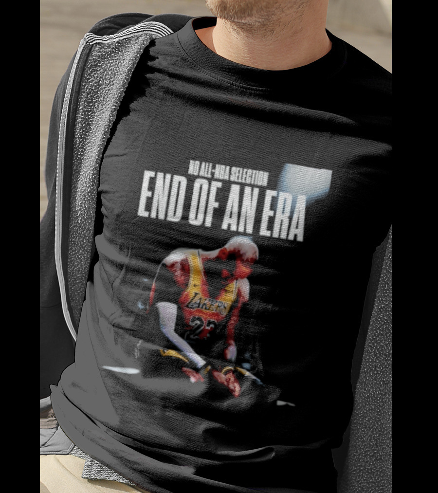 LeBron James End Of An Era NBA Lakers 23 T-Shirt