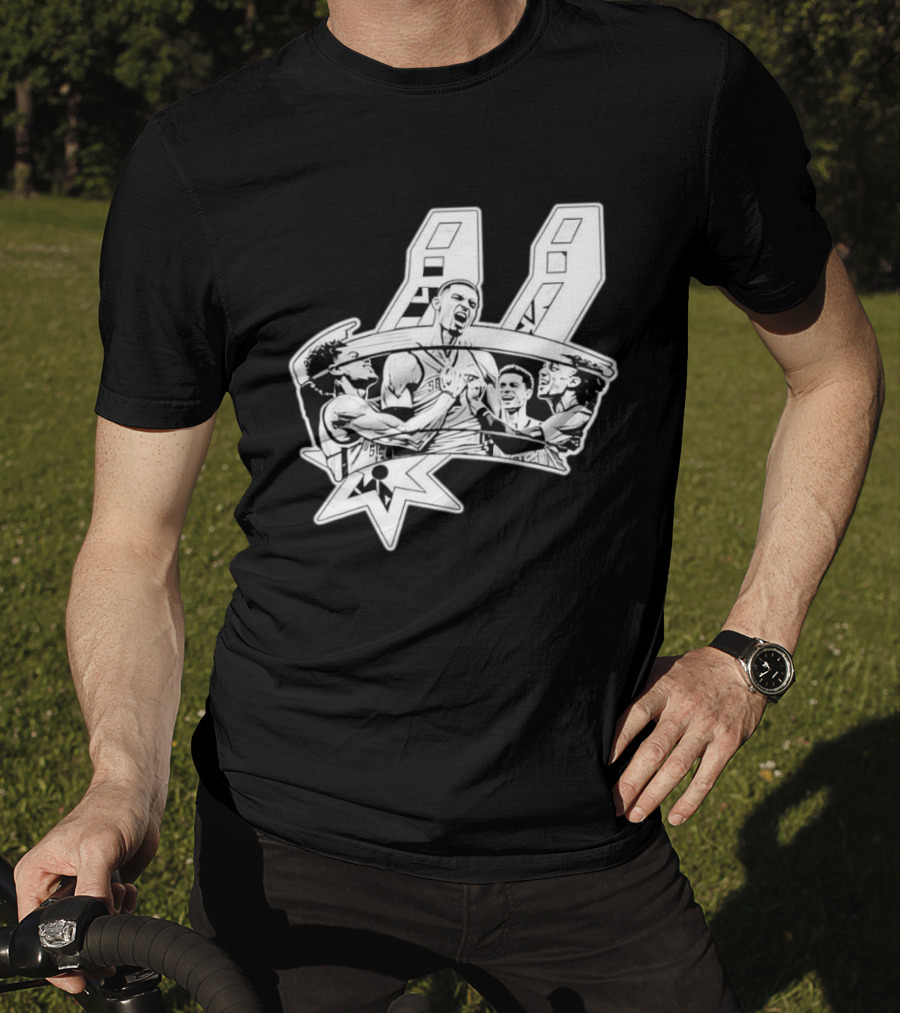 Victor Wembanyama San Antonio Spurs Basketball Players NBA Team Celebration T-Shirt
