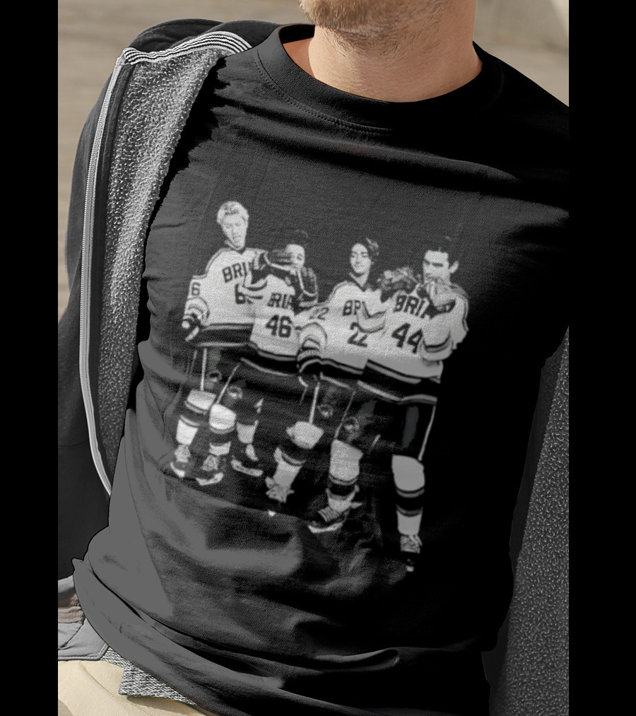 Briar Hawks University 48 22 14 44 Hockey Team T-Shirt
