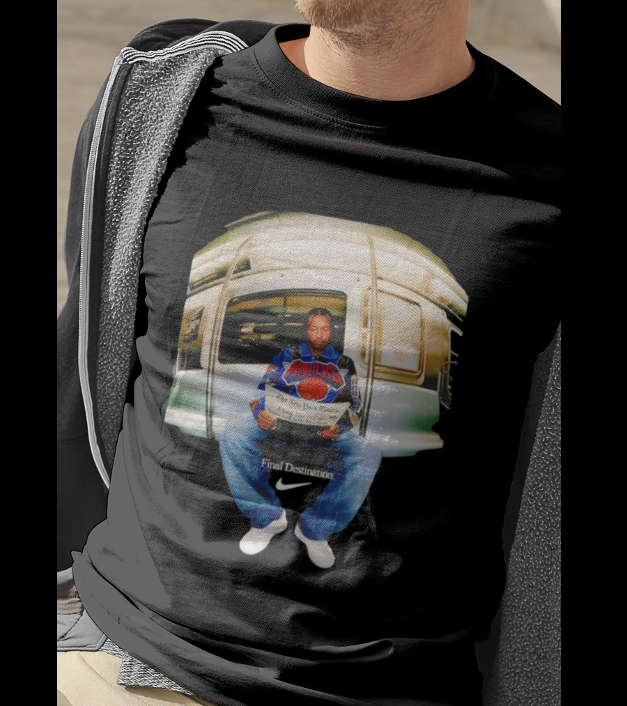 Jalen Brunson New York Knicks Final Destination Nike Edition T-Shirt