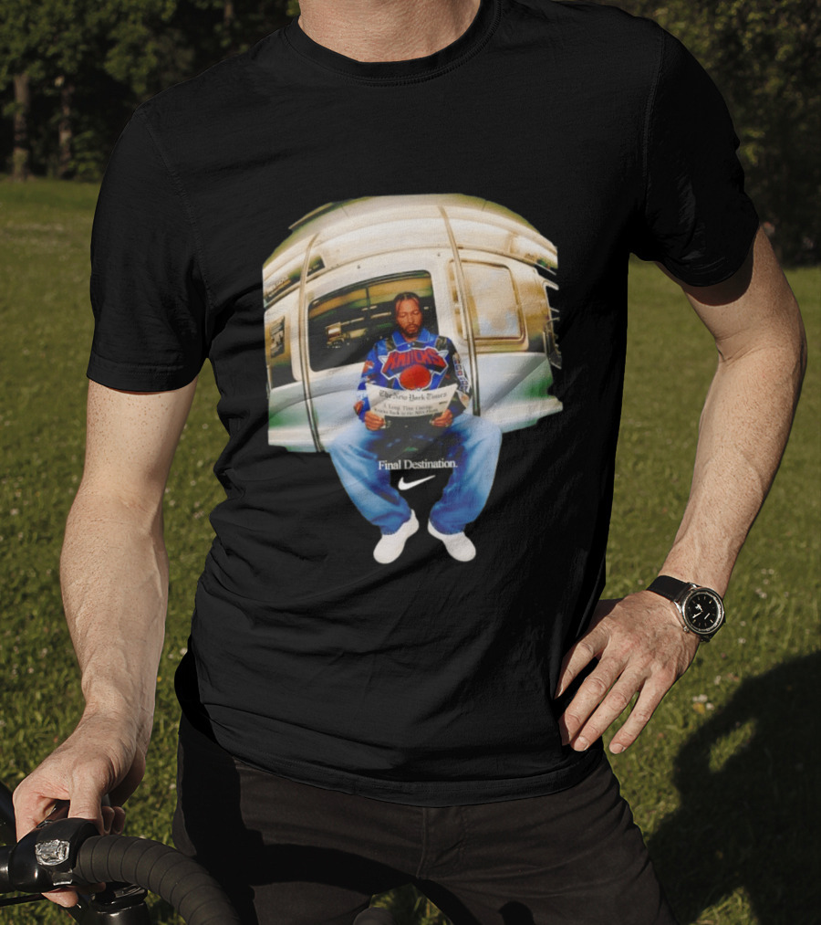 Jalen Brunson New York Knicks Final Destination Nike Edition T-Shirt