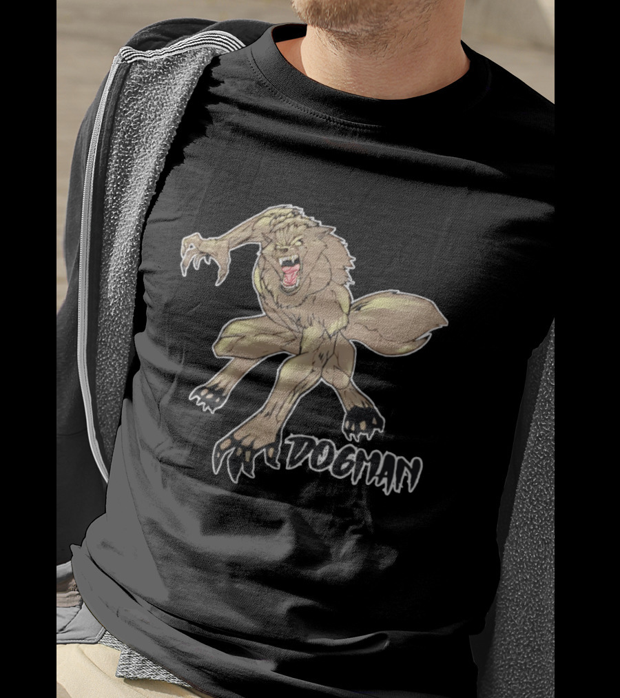 Dogman Muscular Werewolf Creature T-Shirt