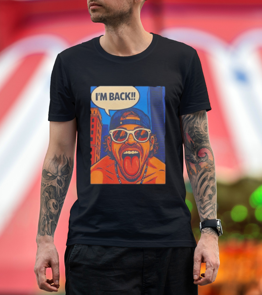 Los Angeles Dodgers Kike Hernandez I'm Back T-Shirt