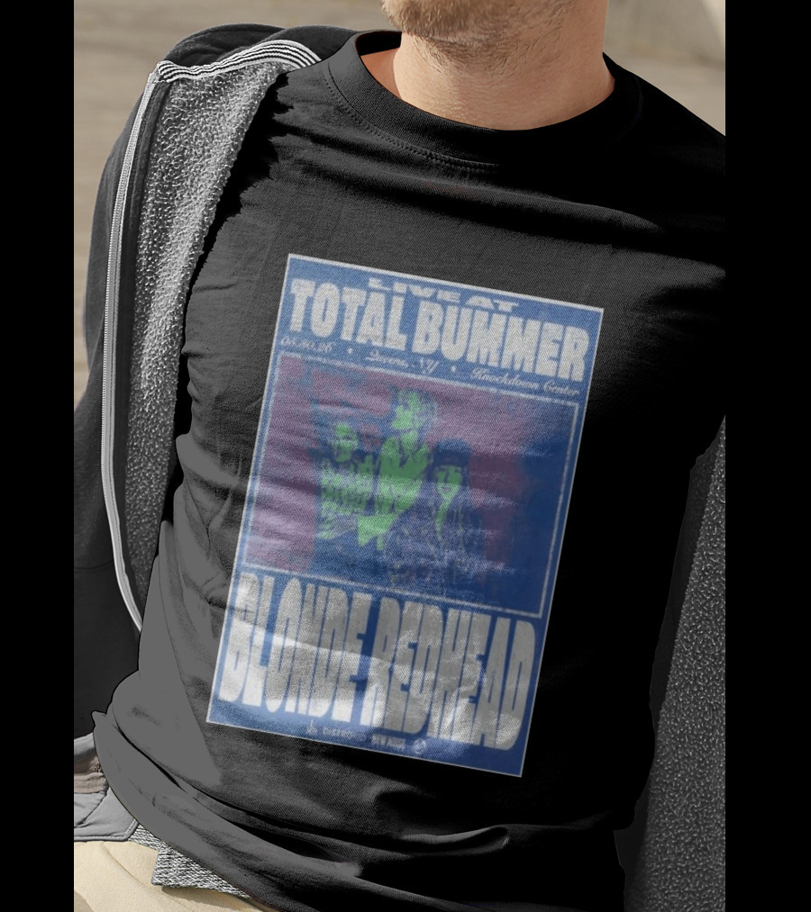 Live At Total Bummer Knockdown Center Queens NY May 30 2026 Blonde Redhead Concert T-Shirt