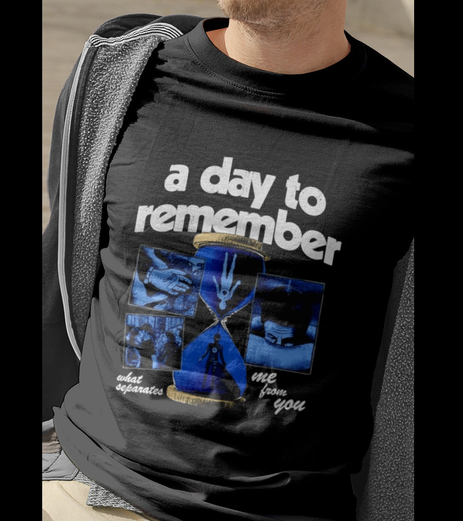 A Day To Remember Hourglass Album Art What Separates Me From You T-Shirt