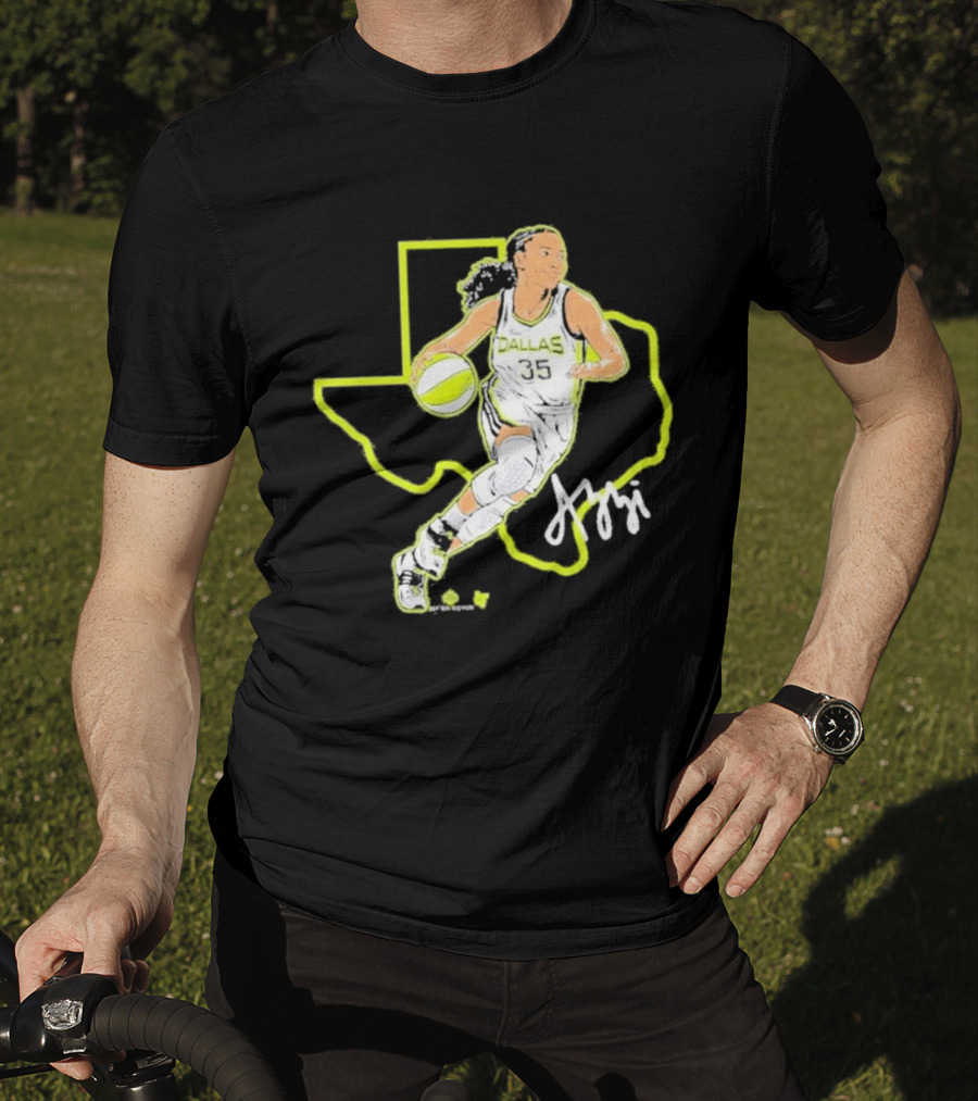 Azzi Fudd Dallas Basketball Star Texas T-Shirt
