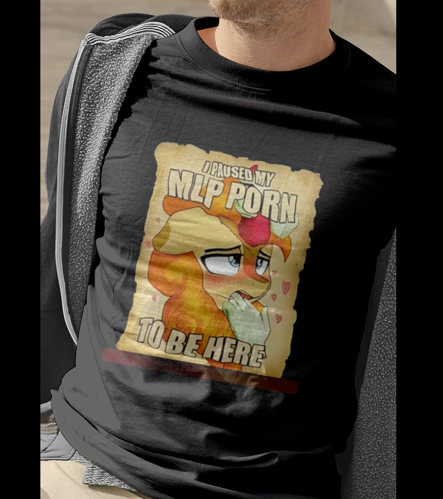 I Paused My MLP Porn To Be Here My Little Pony T-Shirt