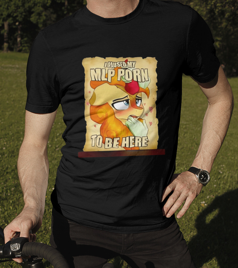 I Paused My MLP Porn To Be Here My Little Pony T-Shirt