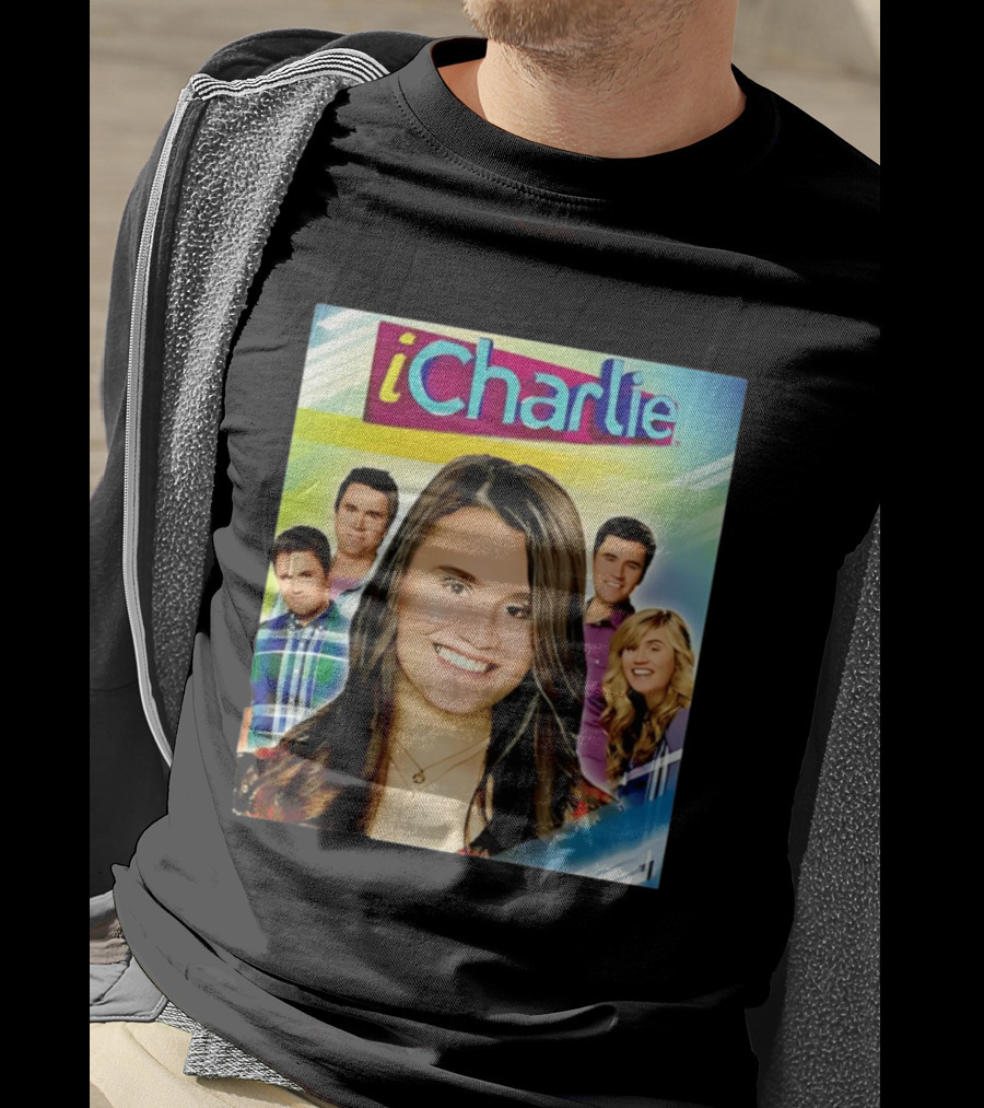 ICharlie Good Luck Charlie And ICarly Show Stars Cast T-Shirt