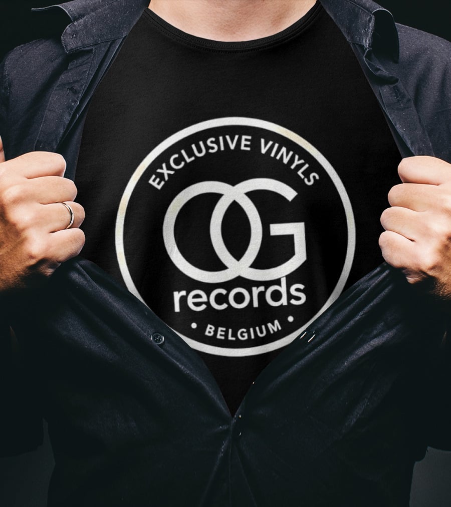 Exclusive Vinyls OG Records Belgium Authentic Collection T-Shirt