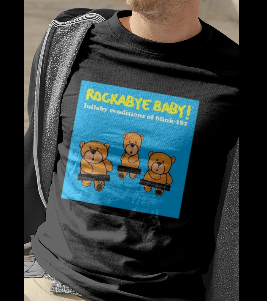 Rockabye Baby Lullaby Renditions Blink 182 Teddy Bears T-Shirt