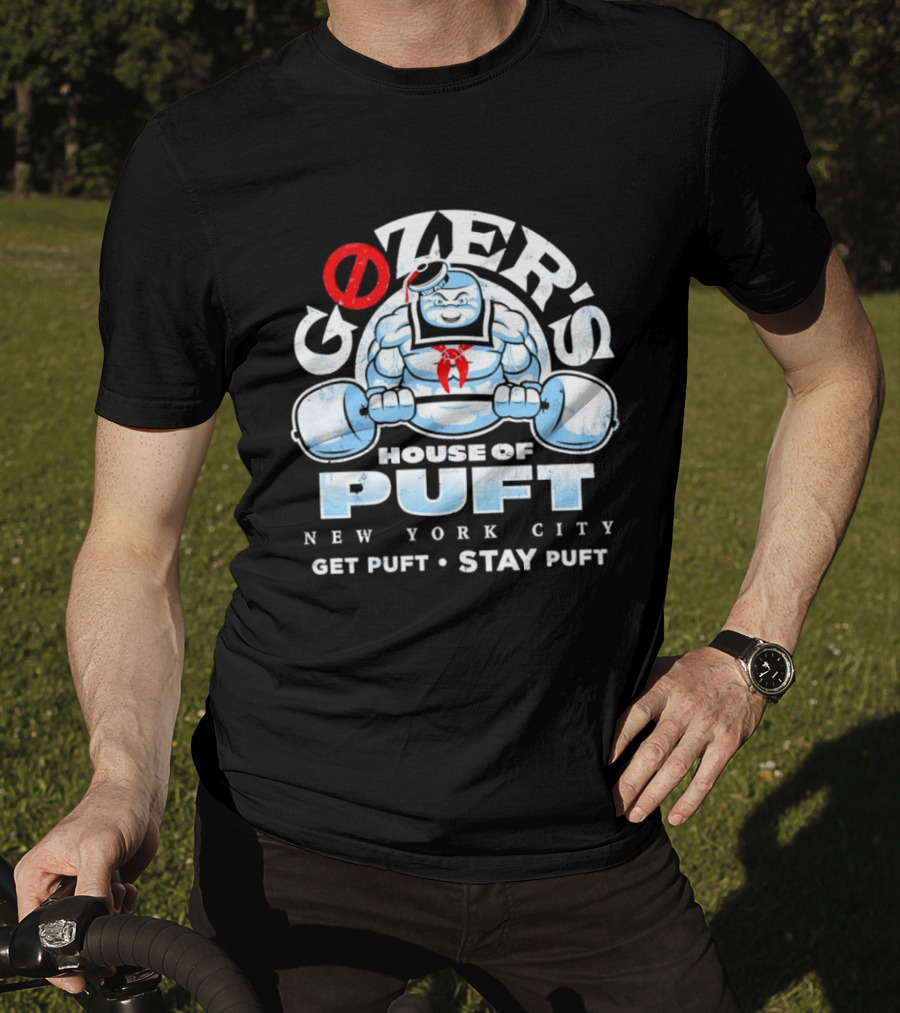 Gozer's House Of Puft New York City Muscular Stay Puft Get Puft Stay Puft T-Shirt