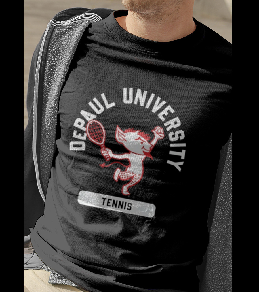 DePaul University Blue Demons Tennis T-Shirt