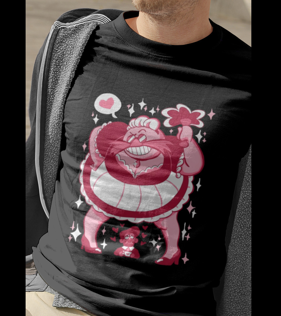 Eggman The Egg Maid Meme Sparkles And Hearts T-Shirt