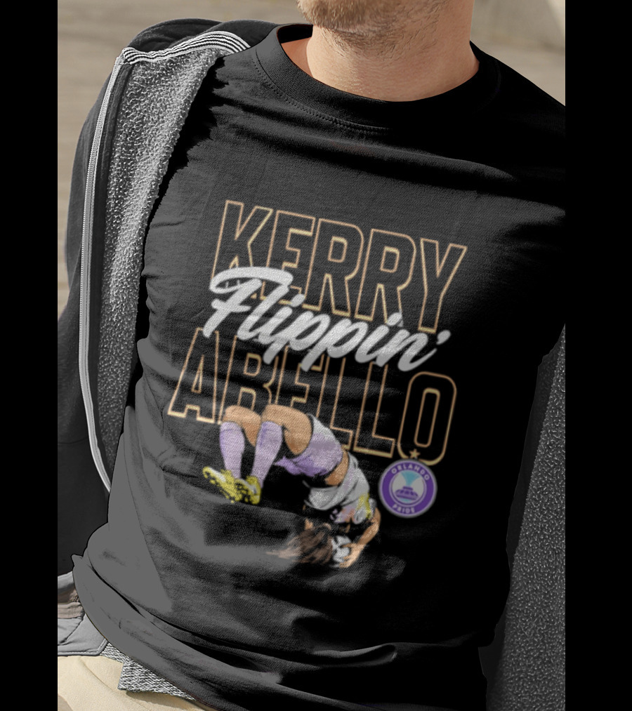 Kerry Abello Flippin Orlando Pride NWSL T-Shirt