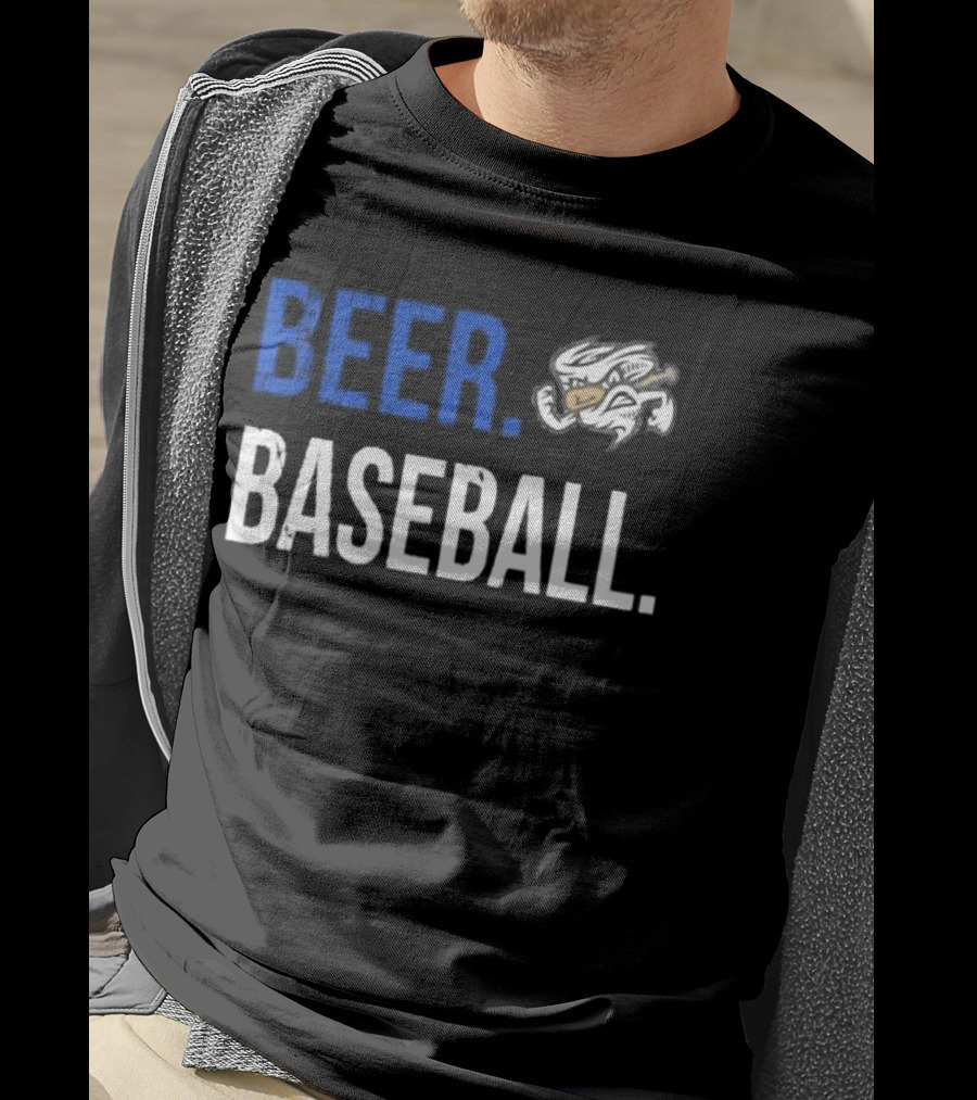 Beer Baseball Omaha Storm Chasers T-Shirt