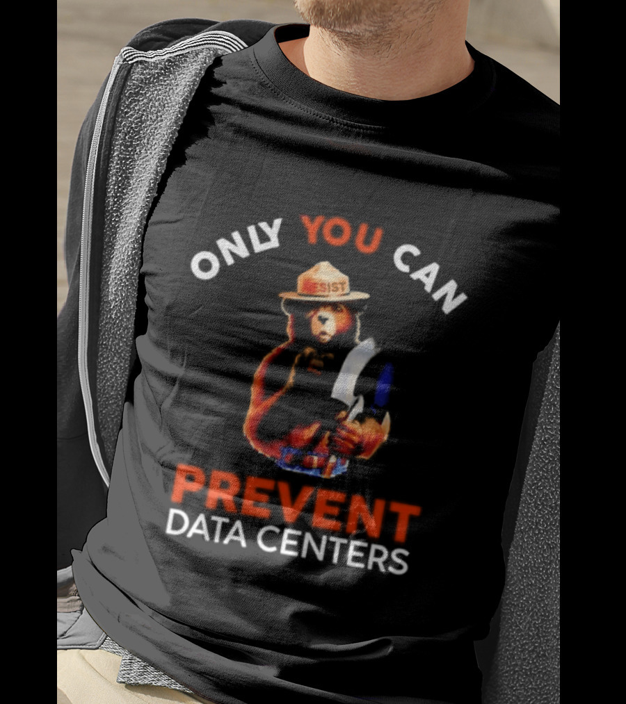 Smokey Bear Resist Only You Can Prevent Data Centers T-Shirt