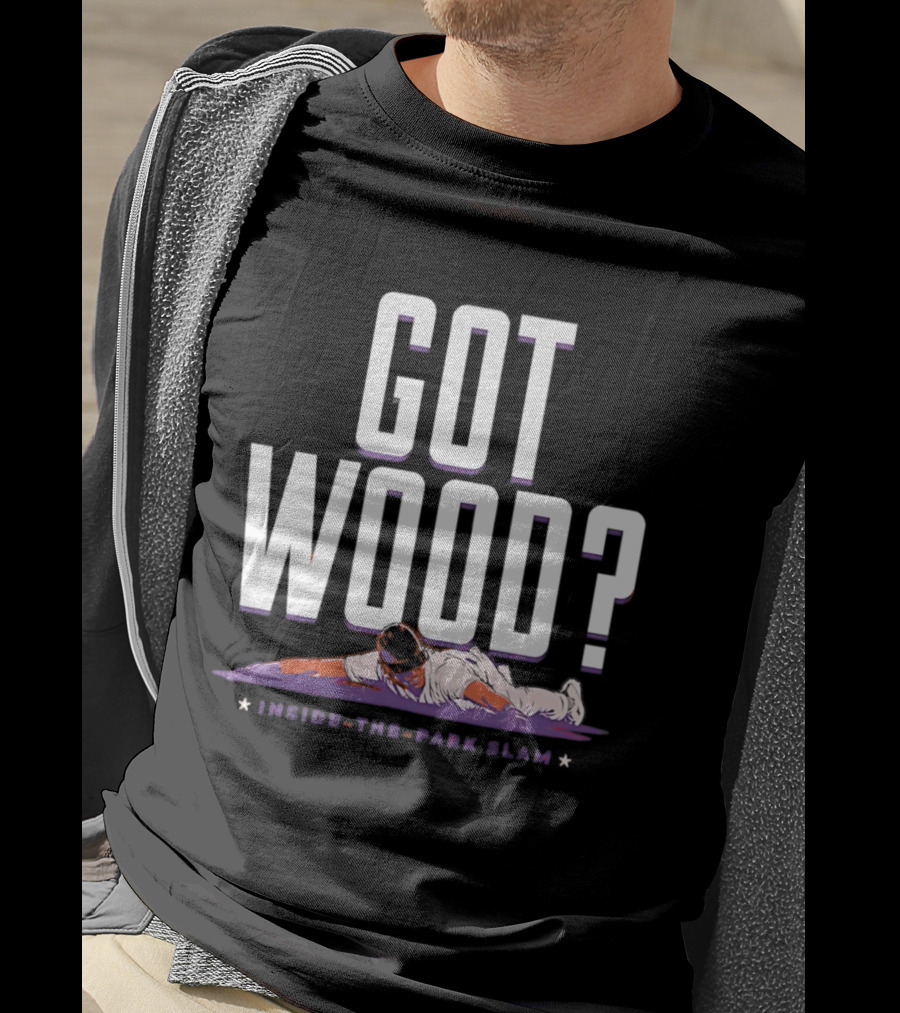 Washington Nationals Baseball Got Wood Inside The Park Slam T-Shirt