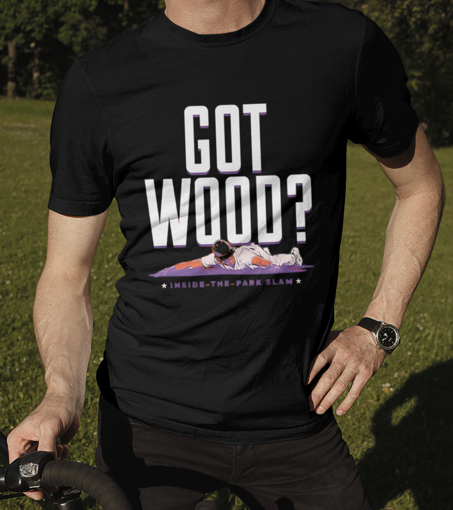Washington Nationals Baseball Got Wood Inside The Park Slam T-Shirt