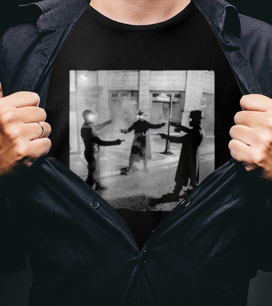Spider Noir Pointing Meme Classic Scene 2026 T-Shirt