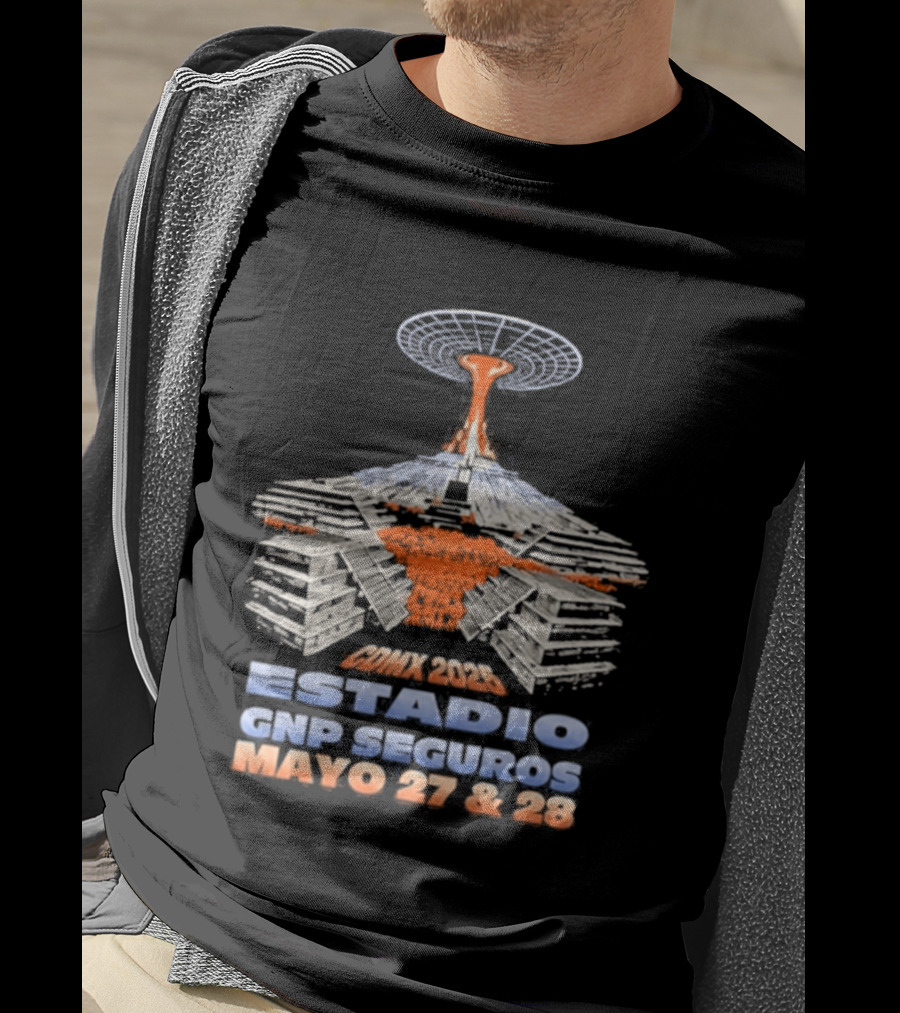 System Of A Down Estadio GNP Seguros Mexico May 27 28 2026 Tour Event T-Shirt