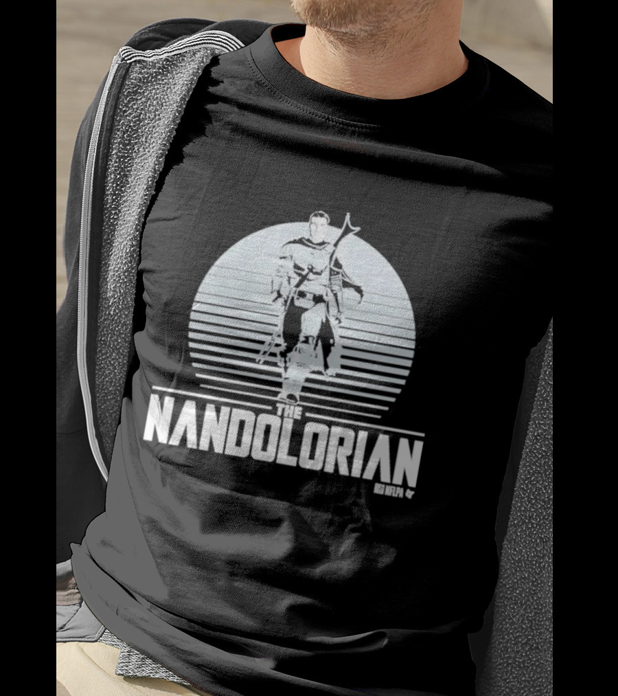 The Nandolorian Fernando Mendoza Mandalorian Parody Star Wars T-Shirt