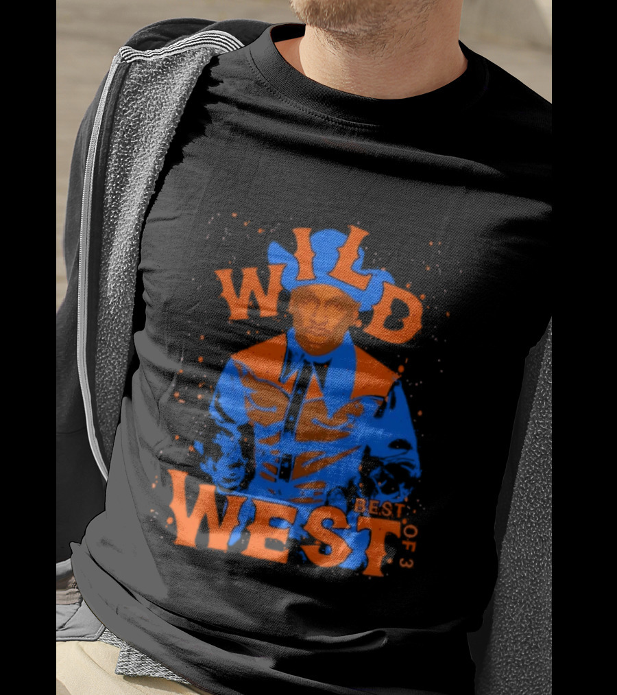 Wild West Beat Of 3 Cowboy T-Shirt
