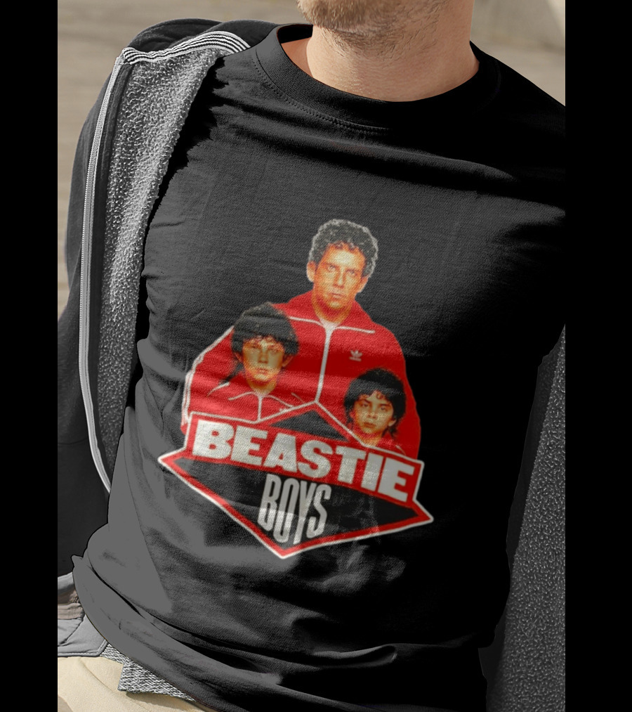 Beastie Boys Red Tracksuit Iconic Hip Hop T-Shirt