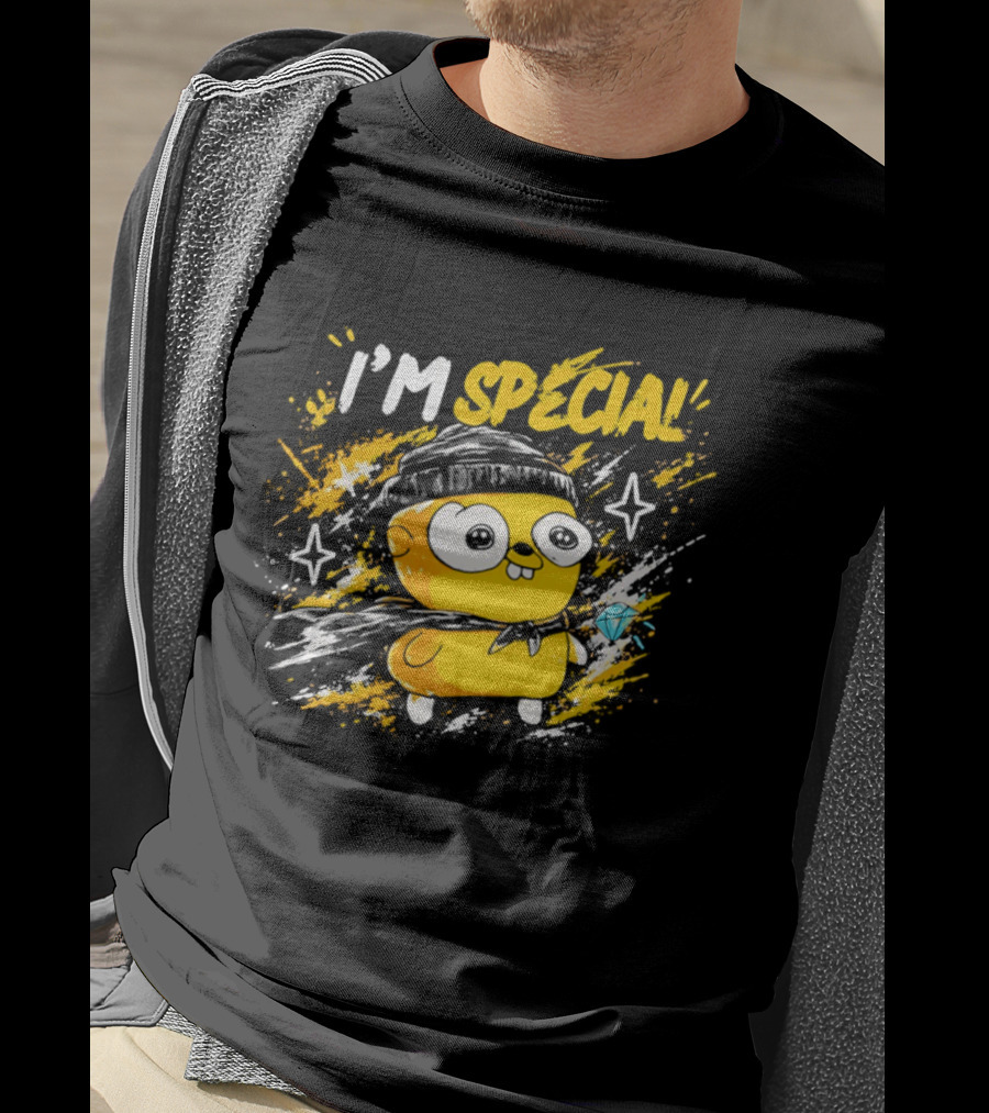 I'm Special Go Gopher Golang Programming Code T-Shirt
