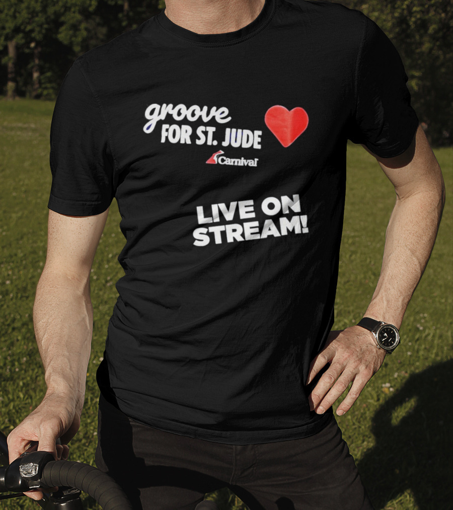 Groove For St Jude Heart Carnival Live On Stream T-Shirt