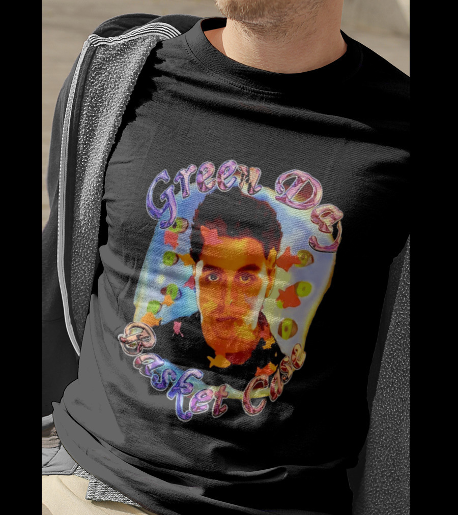 Green Day Basket Case Billie Joe Armstrong Colorful T-Shirt