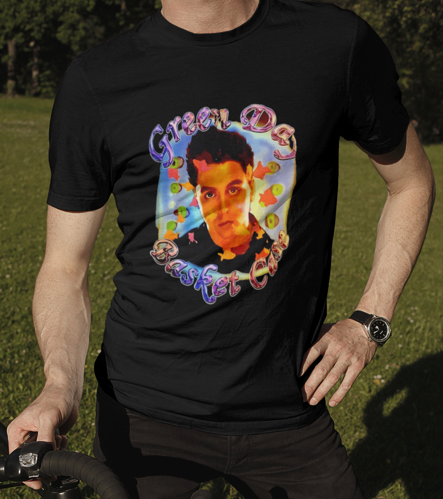 Green Day Basket Case Billie Joe Armstrong Colorful T-Shirt
