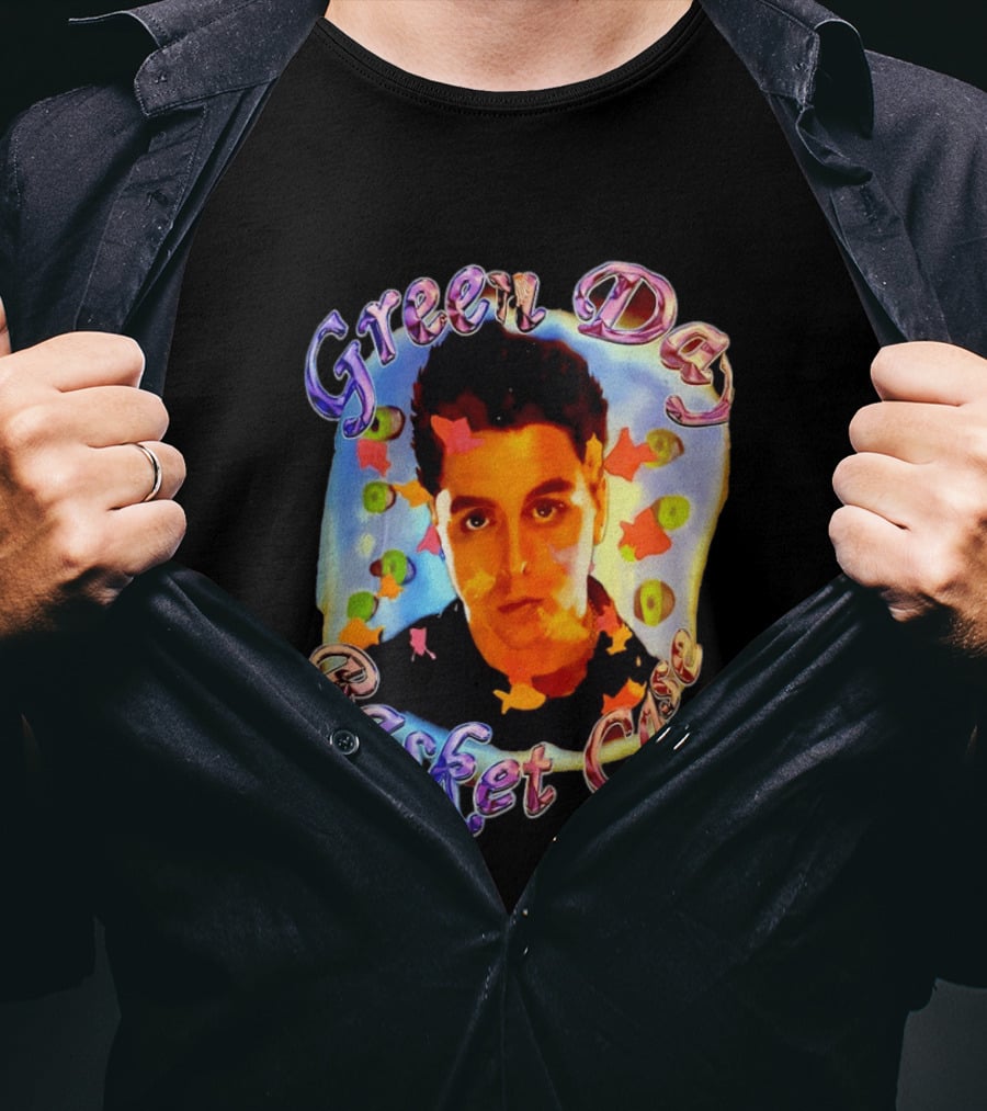 Green Day Basket Case Billie Joe Armstrong Colorful T-Shirt