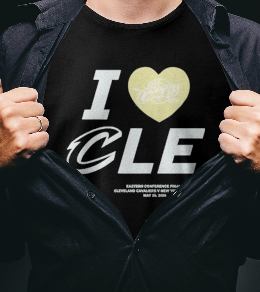 I Love CLE Cleveland Cavaliers Game 4 2026 T-Shirt